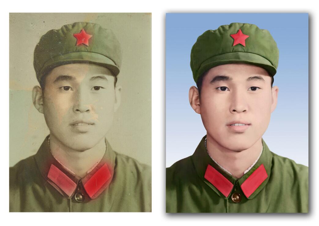 元宝山破损照片修复-18